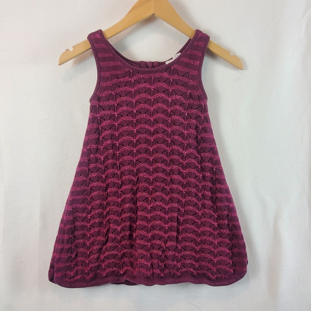 Matilda Jane Paint by Numbers Girls Dress  Aurora Sweater Purple 6